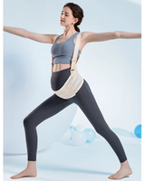 Ceinture de soutien abdominale réglable et spécialisée pour femmes enceintes Vêtements de maternité respirants pour une taille confortable Printemps