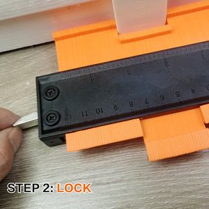 उच्च गुणवत्ता 5 इंच नियमित रूप से विस्तृत समोच्च प्रोफ़ाइल गेज प्रोफ़ाइल उपकरण - Product Image 4