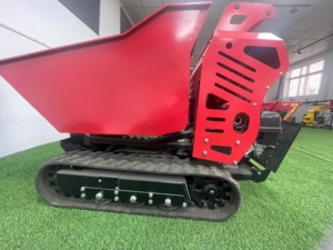 Minidumper Hidráulico a Gasolina de 500 kg con Cargador y Ruedas de Arrastre, Certificación CE EPA, Venta al por Mayor de Acero Industrial en China 2026 - Product Image 2