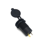 Nouveau chargeur de voiture rapide 48W PD Type-C QC3.0, prise USB-C 12V, étanche, anti-poussière, voltmètre, interrupteur marche/arrêt, certifié CE