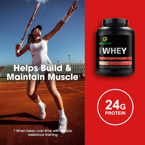 100% Whey <strong>Protein</strong> Isolate Powder 24g <strong>Protein</strong> Per Serving Adult Post-Workout Muscle Recovery Growth BCAAs Glutamine Energy - Product Image 4