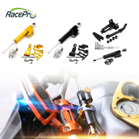RACEPRO Gros CNC Usiné En Aluminium Durable Moto Directeur Stabiliser Amortisseur POUR YAMAHA MT-07 2013-2017 MT-09 2013-2020