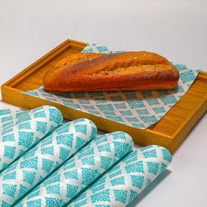 Custom Greaseproof Wax <b>Paper</b> Food <b>Wrapping</b> <b>Roll</b> for Sandwich and Bread Packaging - Product Image 2