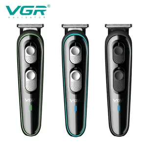 Profesional VGR recargable en forma de T cuchilla calva cortadora de cabello recortadora