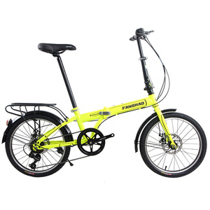 Vélo pliable portable <span class=keywords><strong>mini</strong></span> petit vélo pour adultes hommes et femmes vélos amortisseurs en acier alliage d'aluminium 3 6 vitesses - Product Image 2