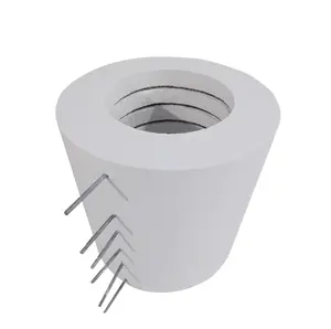 STA 1200C Alumina ceramic heater, furnace chamber,ceramic fiber Cylindrical heating module