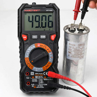 Multimètre numérique portable professionnel True RMS LCR, testeur de batterie AC/DC 1000V/10A, rétroéclairage bicolore, NCV, maintien des données, 6000 points de lecture