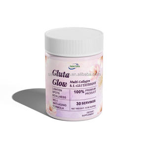 Oem Gluta Glow Multi Colágeno en Polvo L-glutatión Vitamina C Biotina Fortalece Uñas y Cabello - Product Image 1