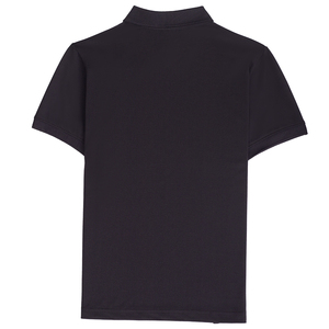 Polo élégant en coupe classique, en coton premium, respirant, design durable, idéal pour les uniformes du personnel, vêtements décontractés quotidiens - Product Image 1