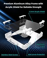 Soporte Magnético Starlink Mini con Ventosas de Vacío para Techo, de Aleación de Aluminio y Material PC, para RV, Camper, Van, SUV, Barco