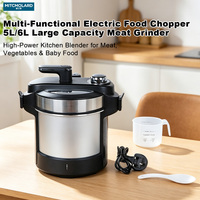 Hachoir Électrique Grande Capacité Nshima Multifonctionnel pour la Préparation des Aliments Essentiels Africains