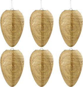 Nido de avispas de papel Señuelo Nido de avispas colgante Manténgase alejado de las avispas Avispones Tamaño mini - Product Image 1