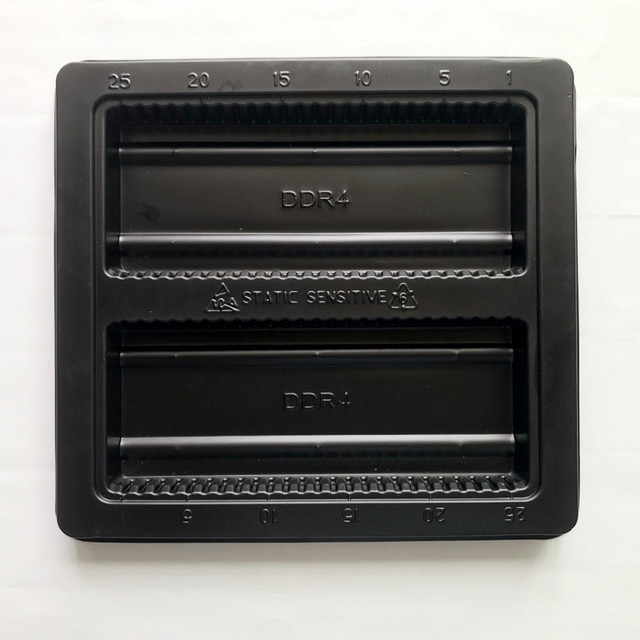 1x50pc Ddr2/ddr3 & Ddr4 SODIMM RAM ESD Tray Container Storage Box With Lid