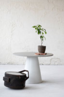 Table basse en ciment de style industriel moderne pour le salon, meubles de maison