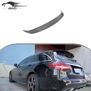 Carbon Fiber Dak Spoiler voor Mercedes Ben z S205 C-Klasse Wagon 4-Deur 2015-2018 auto spoiler