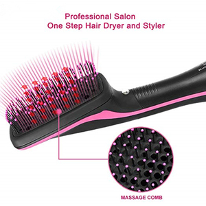 Sèche-cheveux brosse à air chaud populaire, peigne à air chaud, sèche-cheveux et volumateur en une seule étape, brosse à air chaud pour massage du cuir chevelier - Product Image 4