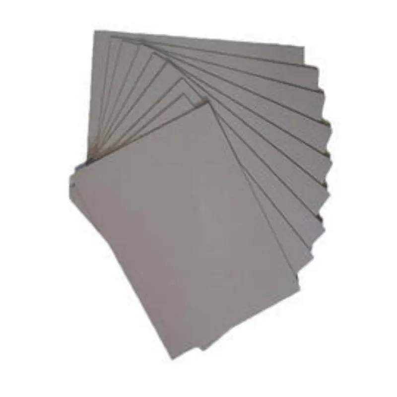 Grey board with grey core High Quality Electronic Grey Paperboard Carton Grey Chip Board Paper Sheets