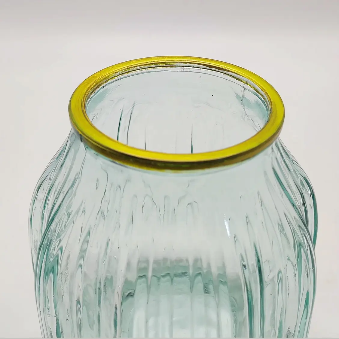 Avec une grande popularité Vase en verre Vases en verre de mariage pour la décoration intérieure Vase en verre transparent