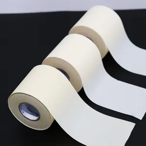 Non adhesive white insulation PVC pipe wrap air conditioner copper pipe bandage tape