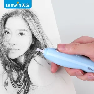 Tenwin 8305 USB wiederauf ladbarer Radiergummi Elektrische Batterie für Sketch Art Student Drawing Back to School Essential