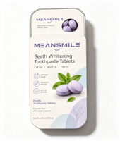 Tablettes de dentifrice solides PAP violettes tendance eBay, nouvelle formule pour blanchir les dents, haleine fraîche, hydroxyapatite, soins bucco-dentaires