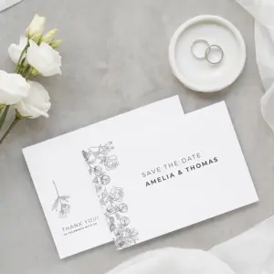 Großhandel benutzerdefinierte luxuriöse hohe Qualität Goldfolie danke Karte für kleines Unternehmen Hochzeit Einladungskarte mit Logo