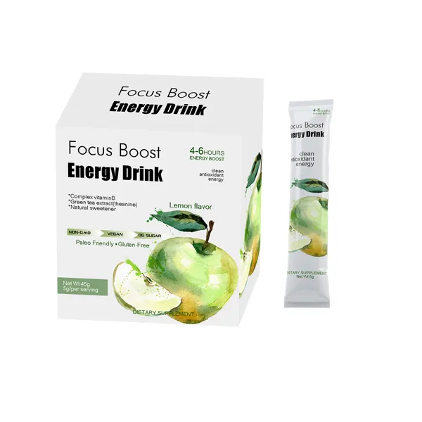 Lifeworth apple vegan refresh energy+drinks powder