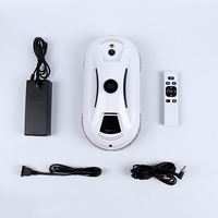 Robot nettoyeur de vitres sans fil-Double tampon, pulvérisation automatique, anti-chute, télécommande pour toutes les surfaces vitrées Prise en charge par l'OEM Faible quantité minimale de commande