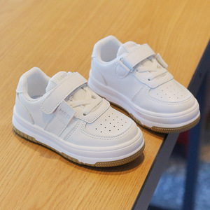 <span class=keywords><strong>Zapatillas</strong></span> <span class=keywords><strong>Blancas</strong></span> para Niños 2026, Transpirables, Antideslizantes, con Cierre de Velcro, Suela Suave, Calzado Casual para Bebés y Niños - Product Image 2