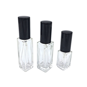Luxury Rectangle 5ml 10ml 3ml 30ml Empty <strong>Perfume</strong> <strong>Atomiser</strong> <strong>Refill</strong> Screw Neck Glass Square <strong>Perfume</strong> Bottle - Product Image 4