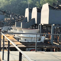 Concasseur à cône hydraulique multicylindre HPS200 pour le concassage secondaire du granit et du calcaire dans les carrières