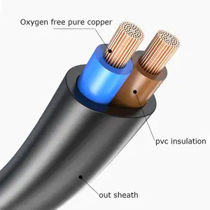 SAA AS/NZS5000 massives oder flexibles PVC-isoliertes 1,5mm 2,5mm Doppel-und Erdung kabel TPS Australian Electrical Flat Cable