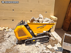 Mini-dumper chenillé hydraulique Rhinoceros 800 kg <span class=keywords><strong>à</strong></span> benne basculante haute avec moteur diesel <span class=keywords><strong>Kubota</strong></span> pour la construction et l'agriculture |   XN800 - Product Image 6