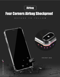 Funda de teléfono transparente a prueba de golpes para iPhone15 14 13 12 11Pro Max X XS XR 7 8 Plus <span class=keywords><strong>SE</strong></span> 2, funda de silicona suave, tarjetero - Product Image 5