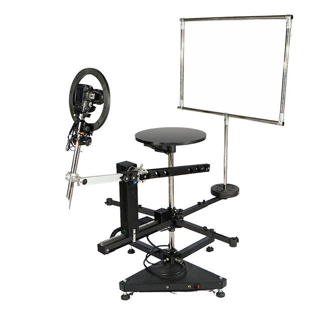 New Arrival Four-Axis 60cm Photo Booth 360° 40cm Photography Turntable with Rotating Horizontal Vertical Platform for Cameras