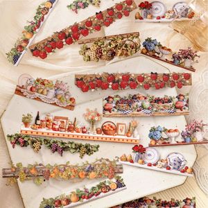 Lot <span class=keywords><strong>de</strong></span> 10 autocollants rectangulaires rigides, série Fête à la maison chaleureuse, décorations <span class=keywords><strong>de</strong></span> collage DIY sur le thème rétro pour albums <span class=keywords><strong>de</strong></span> scrapbooking enfantins - Product Image 3