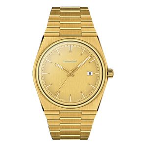 Nuevo Reloj de Pulsera de Acero Clásico para Hombre, Reloj de Cuarzo Retro Luminoso con Calendario - Product Image 1