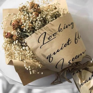 Rotoli <span class=keywords><strong>di</strong></span> Carta Kraft Personalizzati Antigrasso, <span class=keywords><strong>Fogli</strong></span> Marroni per Fai-da-Te, Carta Artigianale Spessa Personalizzata per Regali e Lavori Creativi - Product Image 4