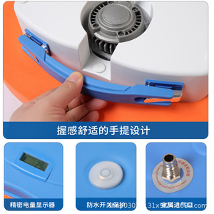 Caza Yu Ventilador completo Transpirable Bajo el agua <span class=keywords><strong>Tubo</strong></span> <span class=keywords><strong>largo</strong></span> Equipo de buceo de oxígeno Z270 Aparato DE BUCEO DE branquias de peces para buceo Yu - Product Image 4