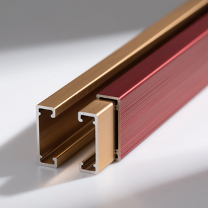 Perfil extruido de carcasa de aluminio anodizado electrónico de gran tamaño anodizado - Product Image 3