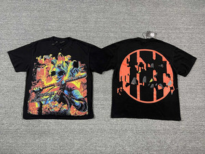Camiseta Moderna con Diseño Gráfico, Inspirada en la Armonía, Estilo Punk Vintage, Moda Urbana, Camiseta de Algodón - Product Image 2