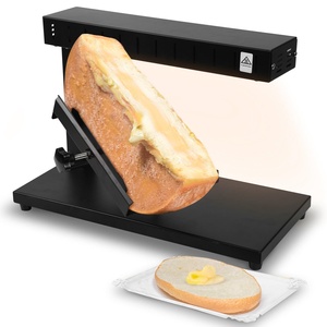 <span class=keywords><strong>Raclette</strong></span> Eléctrico Automático para Derretir Queso, Parrilla <span class=keywords><strong>de</strong></span> Media Rueda para Encimera, Estación <span class=keywords><strong>de</strong></span> Derretido para Restaurantes, Servicios <span class=keywords><strong>de</strong></span> Catering, Cocinas y Uso Doméstico - Product Image 1