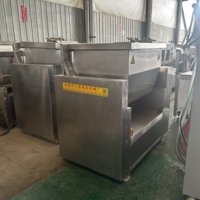 Mélangeur à pâte industriel de grande capacité 120L-320L, machine à pétrir la pâte commerciale sous vide et sans vide