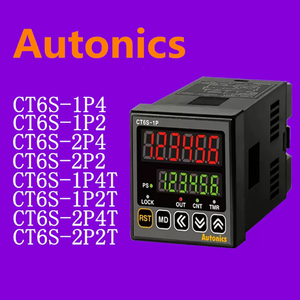 Compteur électronique Autonics CT6S-1P4 d'origine, utilisation industrielle, protection IP65, affichage LED à 6 chiffres et 7 segments, comptage par lots - Product Image 5