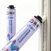Scellant en mousse de polyuréthane PU écologique LingTai pour l'isolation thermique et le remplissage dans la construction et la menuiserie