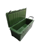 Boîte isotherme rigide moderne de grande capacité 240QT isolée Rotomolded LLDPE Fishing and Food Party Ice Chest Thermal Feature Isolé fish tub