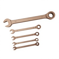 Clé à cliquet combinée en bronze d'aluminium anti-étincelles de haute qualité Oak Brand 6 mm – OEM acceptable – Fabriquée en Chine