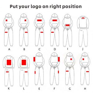 เสื้อฮู้ดดี้ผู้ชายแบบสั่งทำ พิมพ์โลโก้ ผ้าฝ้าย 100% ทรงโอเวอร์ไซส์ ไซส์พลัส ยูนิเซ็กส์ เสื้อฮู้ดดี้แบบสวมหัวสำหรับผู้ชาย - Product Image 3