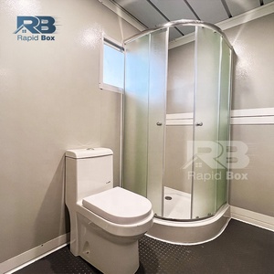 Sang trọng prefab <span class=keywords><strong>20ft</strong></span> gấp <span class=keywords><strong>container</strong></span> nhà di động nhanh chóng Xây Dựng Văn phòng đúc sẵn Tiny có thể gập lại <span class=keywords><strong>container</strong></span> nhà với nhà vệ sinh - Product Image 6