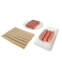 Boyaux de Collagène 21mm 22mm 23mm pour Saucisses : Manipulation et Embossage Faciles